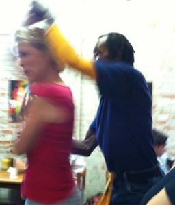 Zydeco dancing  