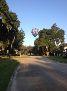 hot air morning