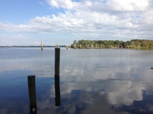 reflections of Lake Piegneur