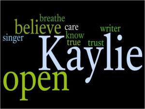 Wordle made by Kaylie