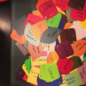 Kelly Clayton's word collection