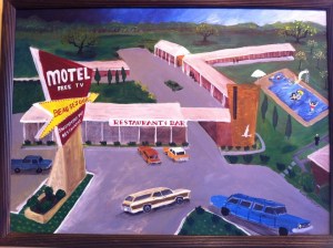 Motel Beau Sejour finished by Paul Schexnayder. 