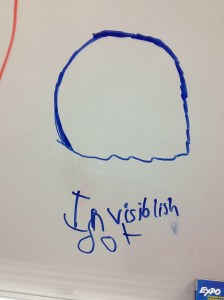 Invisiblish dot by Tobie