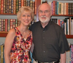 Margaret Gibson Simon and father, John Gibson