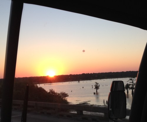 atchafalaya sunrise