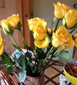yellow roses