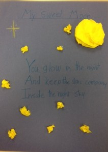 Emily's haiku to the moon