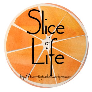 Slice of Life Day 18.  Join the Two Writing Teachers Slice of Life Challenge.