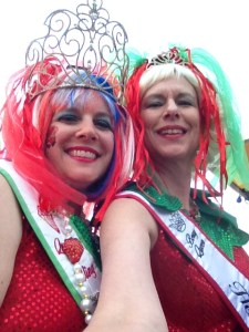 A selfie with our Boss Queen Jerre at the parade.
