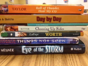 By Kendall Roll of thunder, hear my cry day by day. A jar of dreams choosing up sides worth things not seen-- eye of the storm.