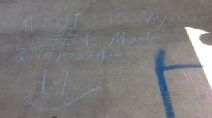 Matthew writes about his passion for magic: Magic is my life life is magic do impossible