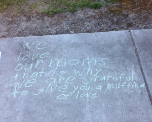 mothers chalk poetry
