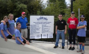 Raising Cane's manager and employees joined the celebration.