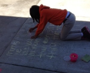 Vannisa chalking