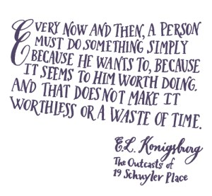 The Year of Lettering by Kelly Cummings