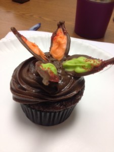 butterfly cupcake