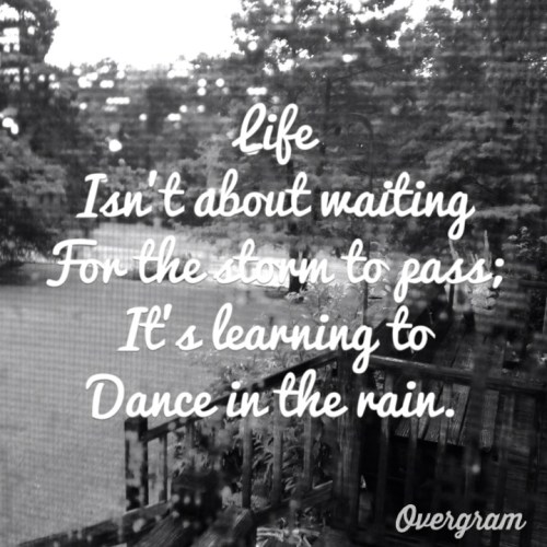 Dance in the rain