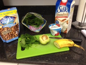 ingredients for green drink