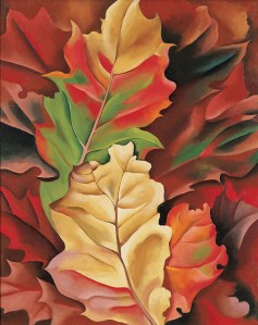 Autumn Leaves by Georgia O'Keefe