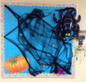October bulletin board