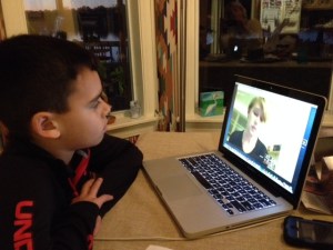 Jack interviews Martha via Google Hangout.