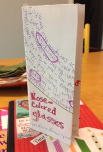 Completed poem book