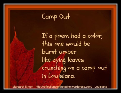 My fall poem with an image chosen by Carol.