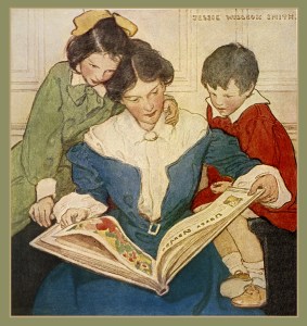 Jessie Wilcox Smith, Flickr, 1915 "The New Book"