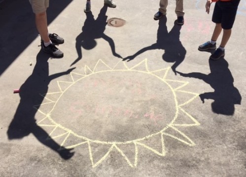 Shadows hold the sun