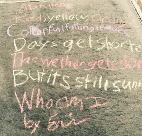 Fall is coming, a Who am I poem by Erin