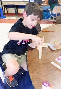 Game Day: Building with the game Brain Builders, challenging and fun!