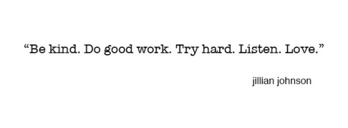 Jillian Johnson quote