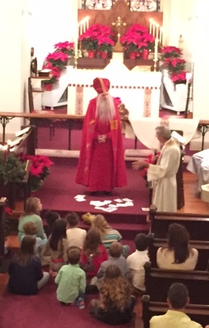 St. Nick visit