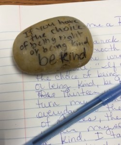 kindness rock