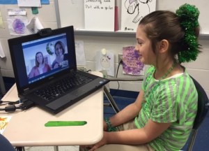 Each student has a chance to ask a question.