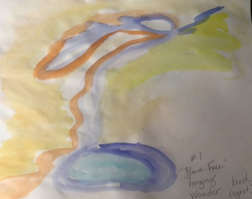 Dancing with a paintbrush