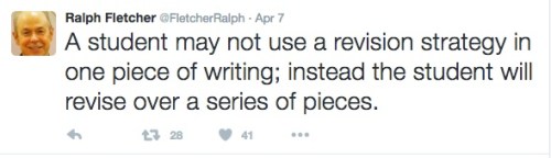 revision by Ralph Fletcher