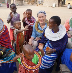 Learning to bead a bracelet