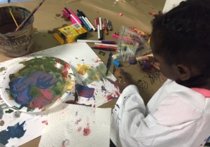 Messy art is the best kind!