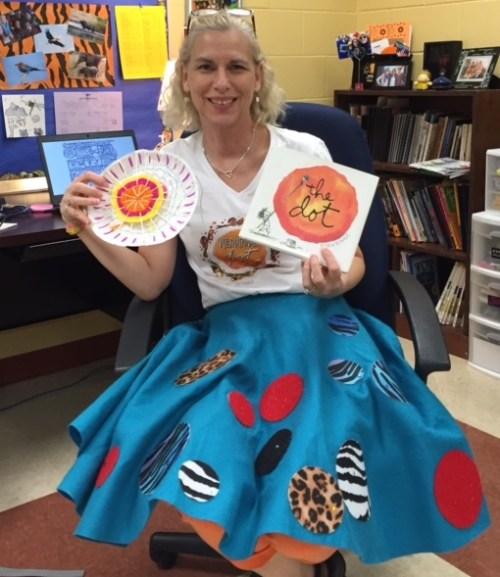 The Queen of Dot Day!