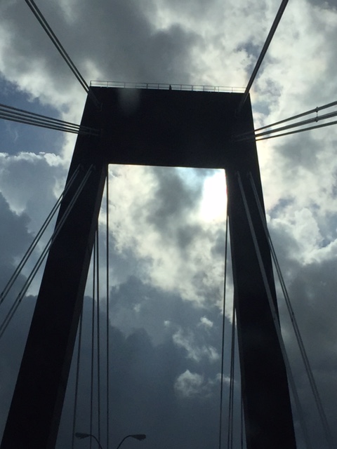 Towers reach for time Carved into parting clouds Tuning my future Margaret Simon #haikuforhealing